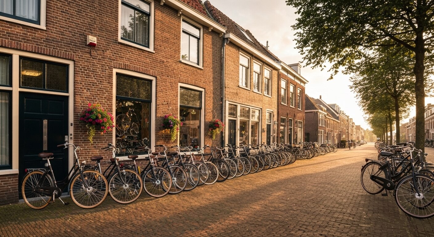 Het TweeFiets team in de werkplaats