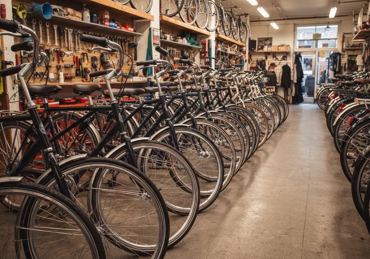 Gereedschap op werkbank